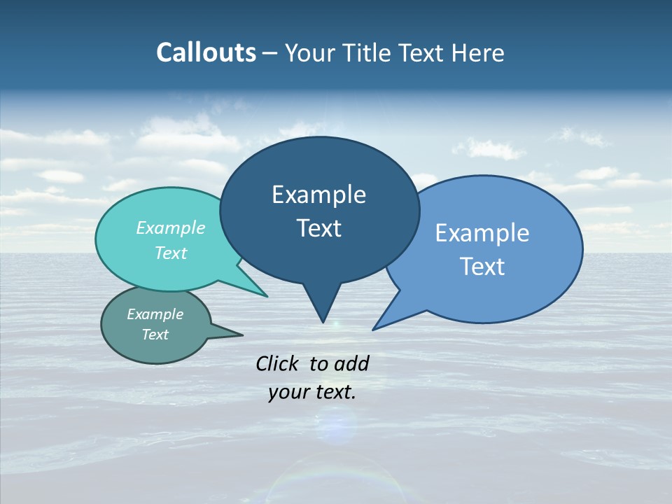 Seasonal Nature Sunny PowerPoint Template