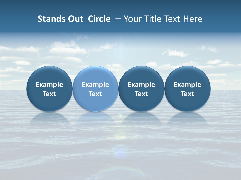 Seasonal Nature Sunny PowerPoint Template