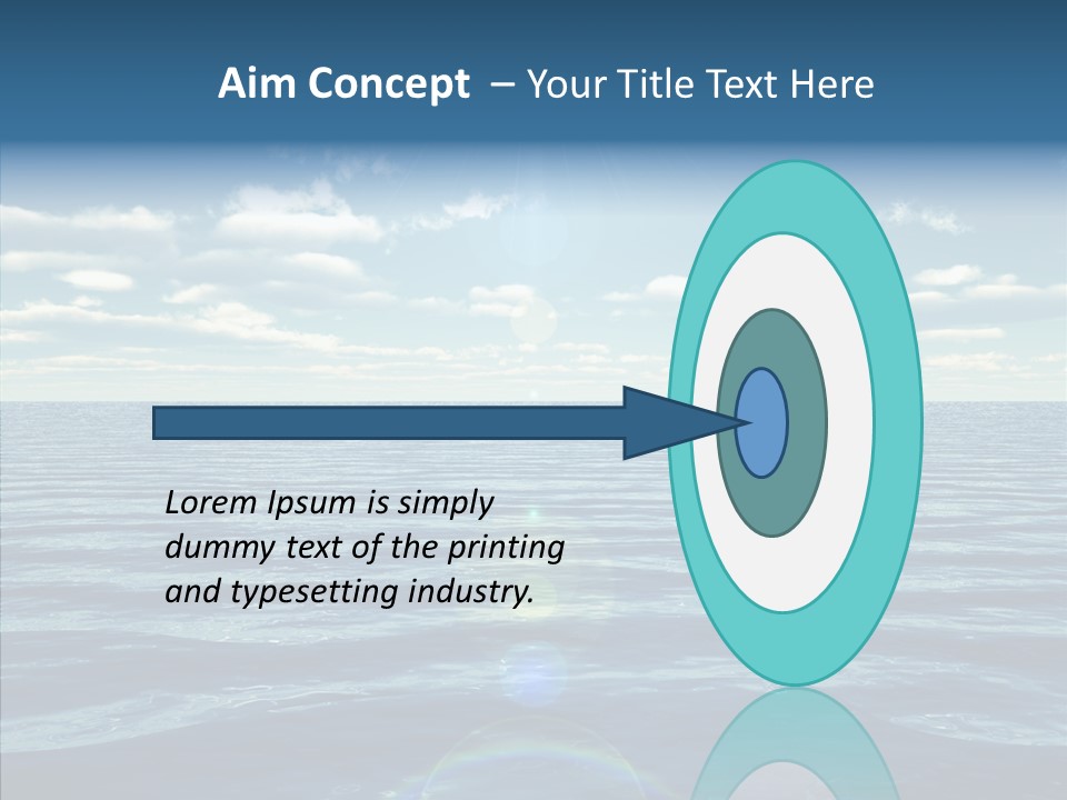 Seasonal Nature Sunny PowerPoint Template