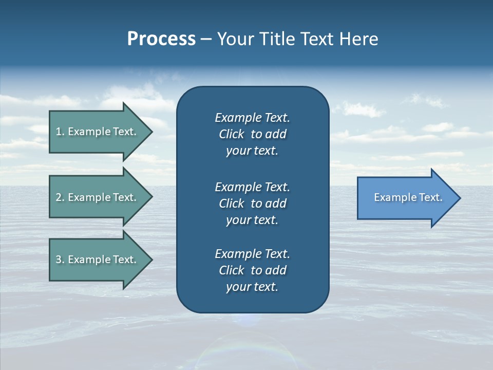 Seasonal Nature Sunny PowerPoint Template
