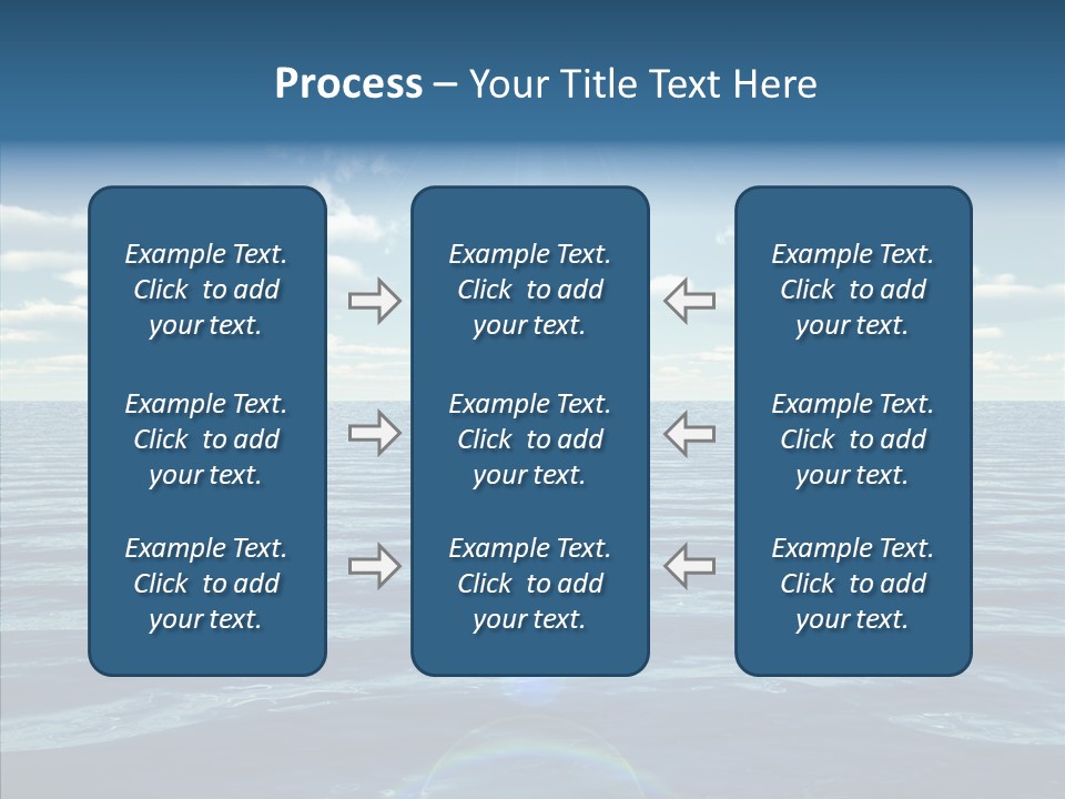 Seasonal Nature Sunny PowerPoint Template
