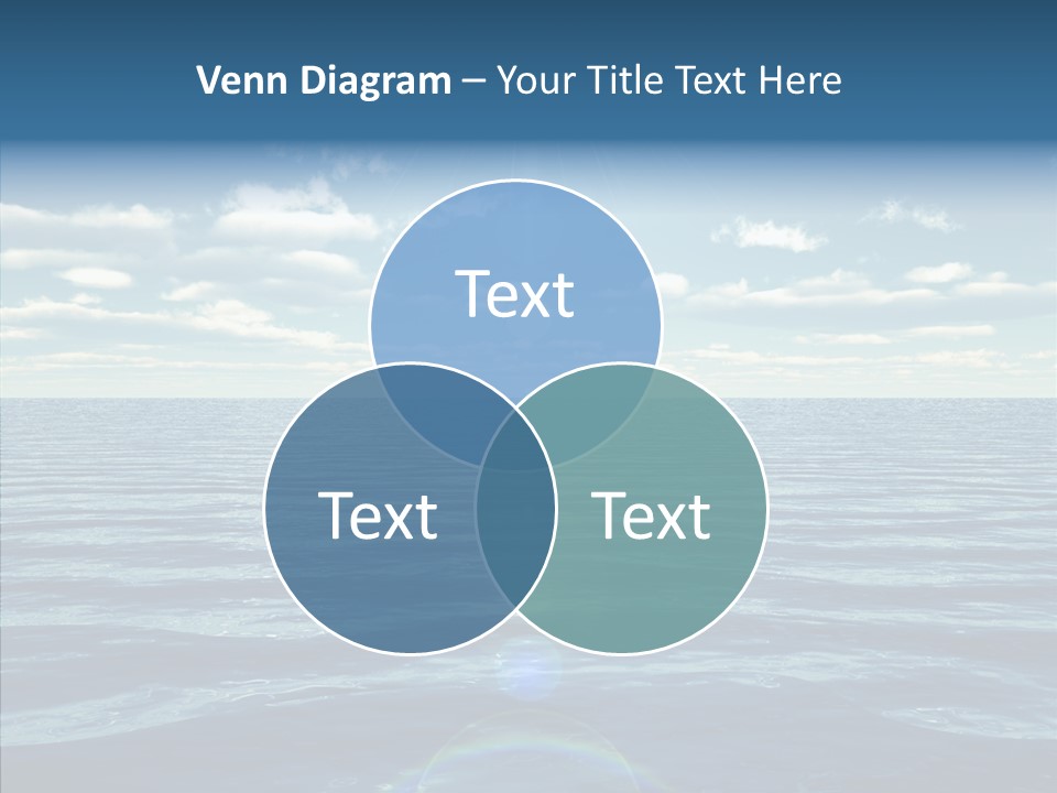 Seasonal Nature Sunny PowerPoint Template