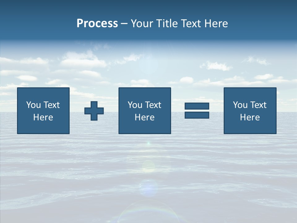 Seasonal Nature Sunny PowerPoint Template