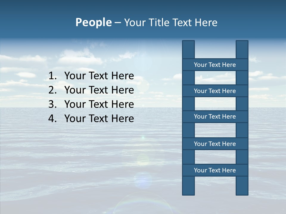 Seasonal Nature Sunny PowerPoint Template
