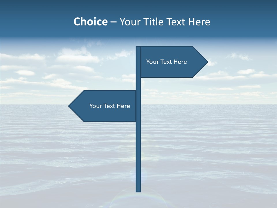 Seasonal Nature Sunny PowerPoint Template