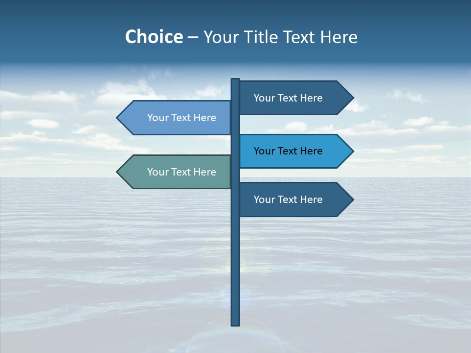 Seasonal Nature Sunny PowerPoint Template