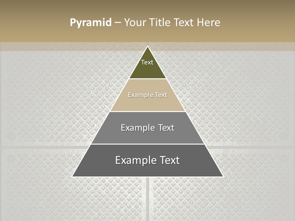 Shaped Corrugated Steel PowerPoint Template