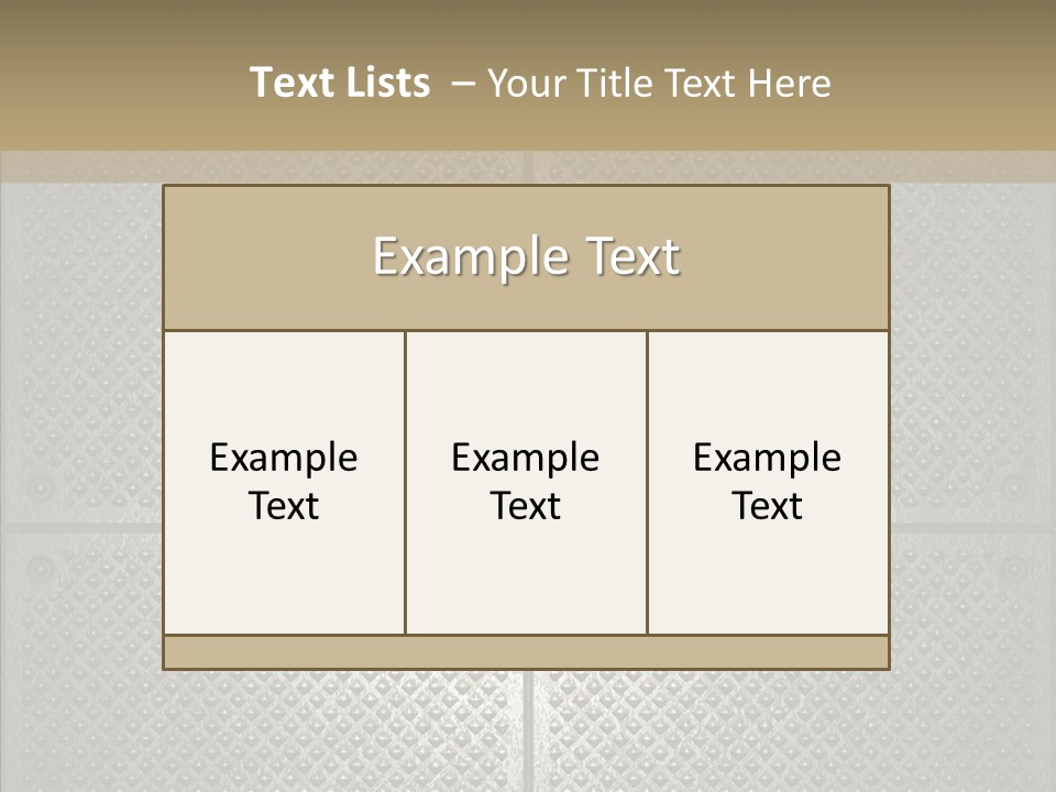 Shaped Corrugated Steel PowerPoint Template