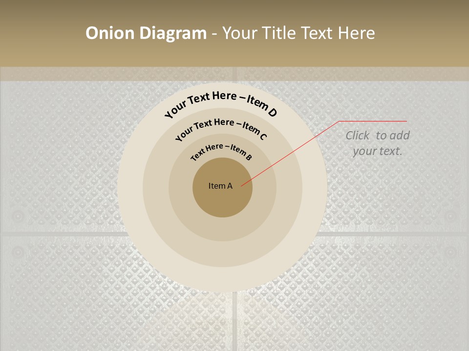 Shaped Corrugated Steel PowerPoint Template