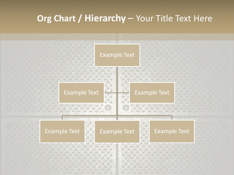 Shaped Corrugated Steel PowerPoint Template
