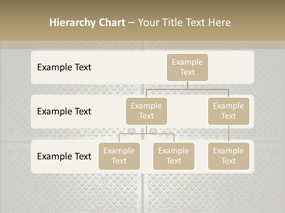 Shaped Corrugated Steel PowerPoint Template
