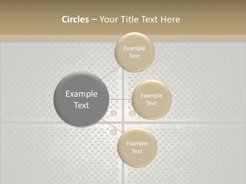 Shaped Corrugated Steel PowerPoint Template