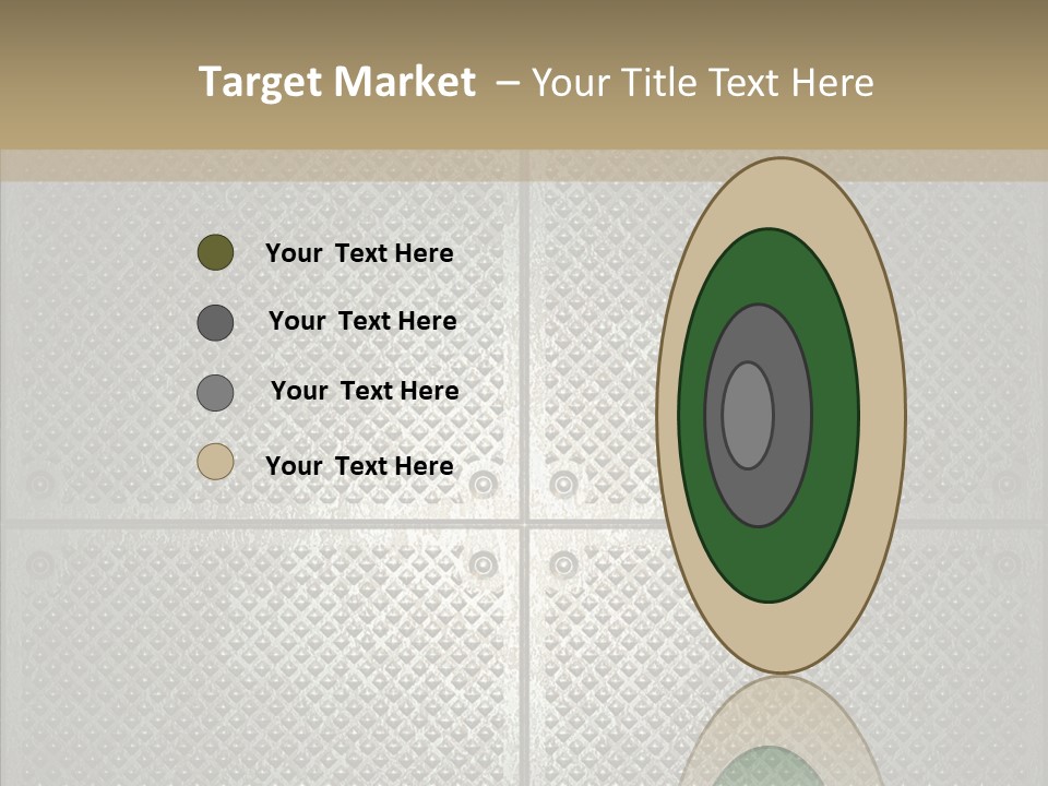 Shaped Corrugated Steel PowerPoint Template