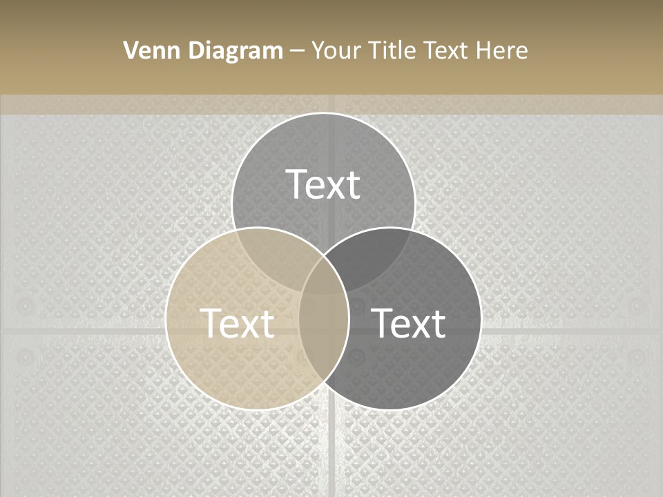 Shaped Corrugated Steel PowerPoint Template