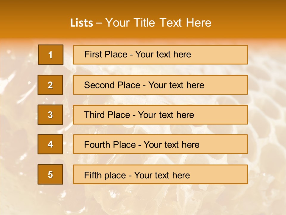 Eating Refreshment Natural PowerPoint Template