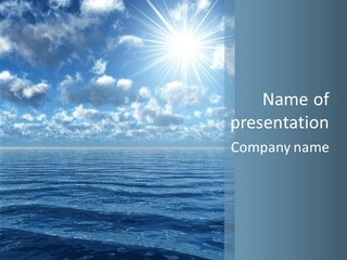 Ocean Tropical Reef PowerPoint Template