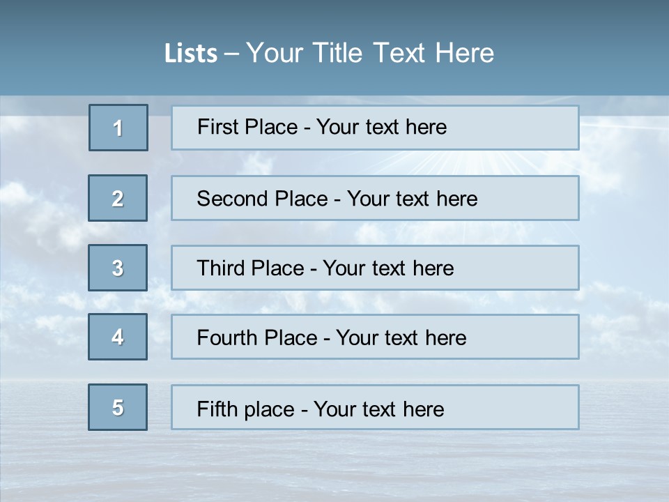 Ocean Tropical Reef PowerPoint Template