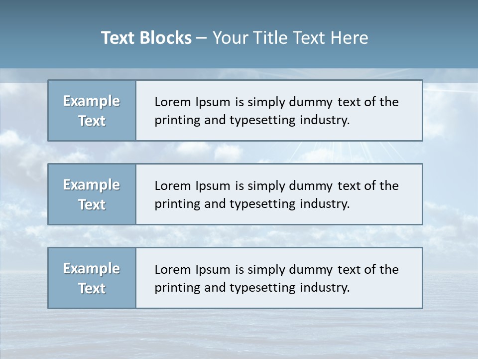 Ocean Tropical Reef PowerPoint Template