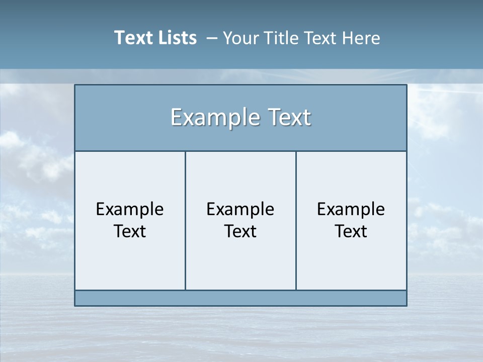Ocean Tropical Reef PowerPoint Template