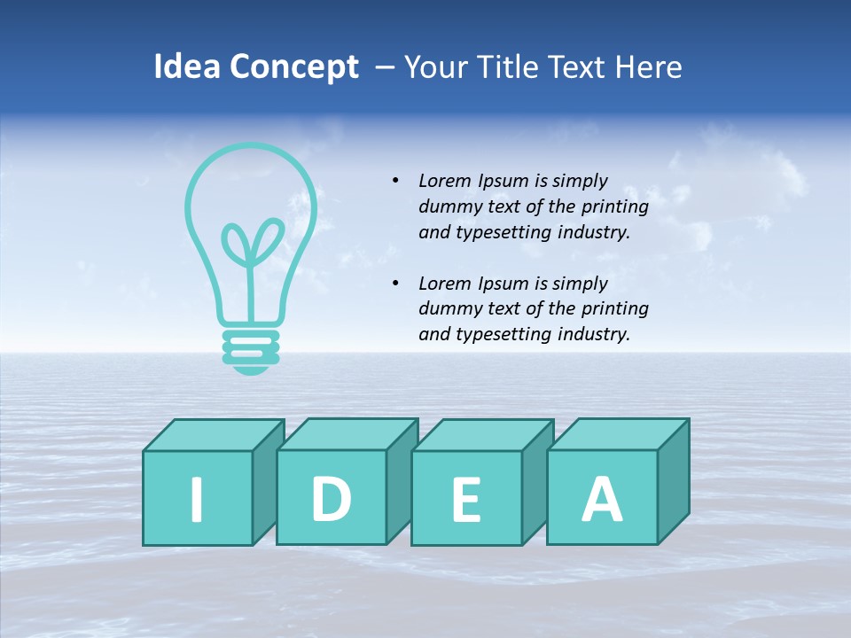 Environment Panorama Conceptual PowerPoint Template