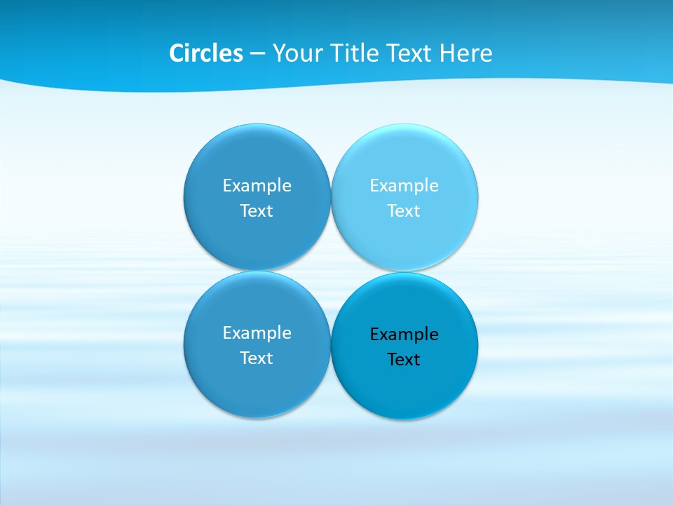 Light Idyllic Waves PowerPoint Template