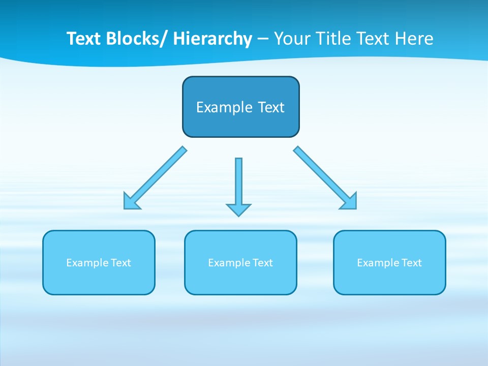 Light Idyllic Waves PowerPoint Template