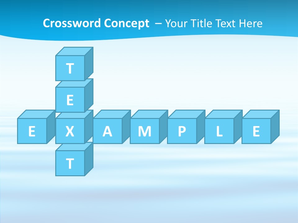 Light Idyllic Waves PowerPoint Template