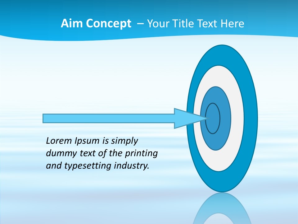 Light Idyllic Waves PowerPoint Template