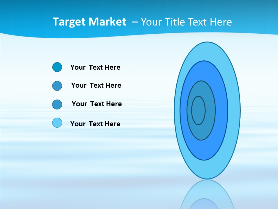 Light Idyllic Waves PowerPoint Template