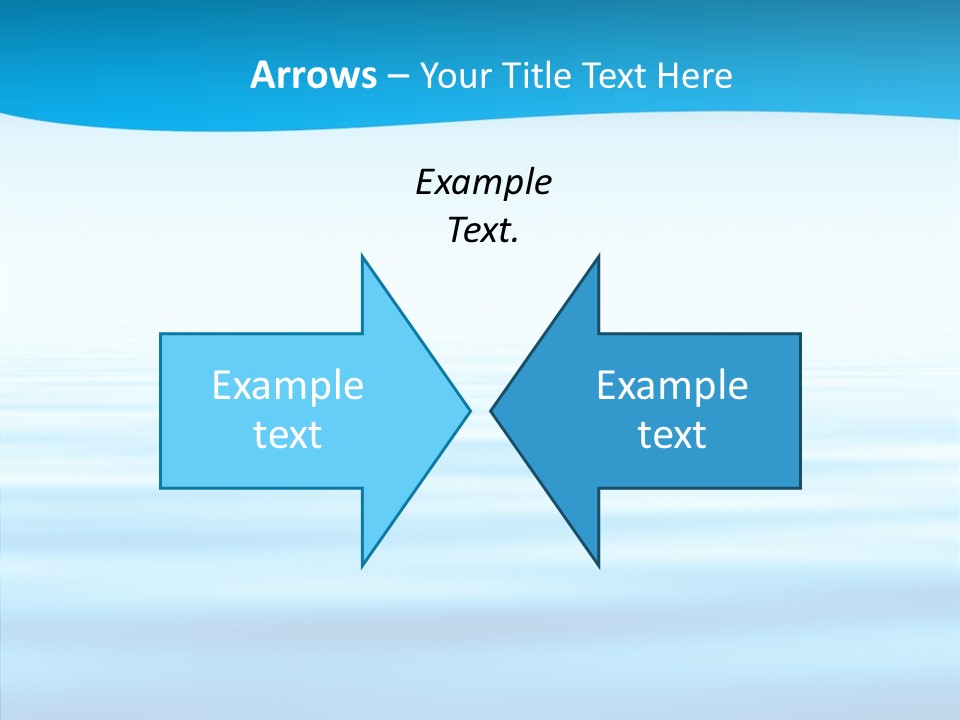 Light Idyllic Waves PowerPoint Template