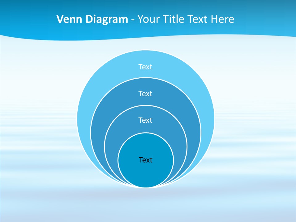 Light Idyllic Waves PowerPoint Template