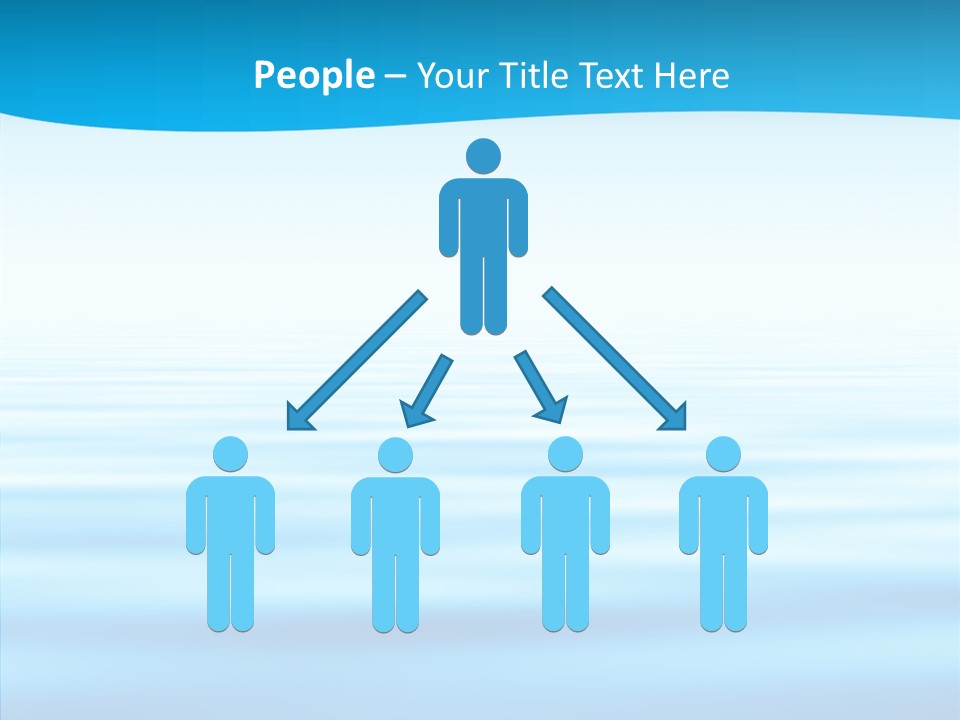 Light Idyllic Waves PowerPoint Template