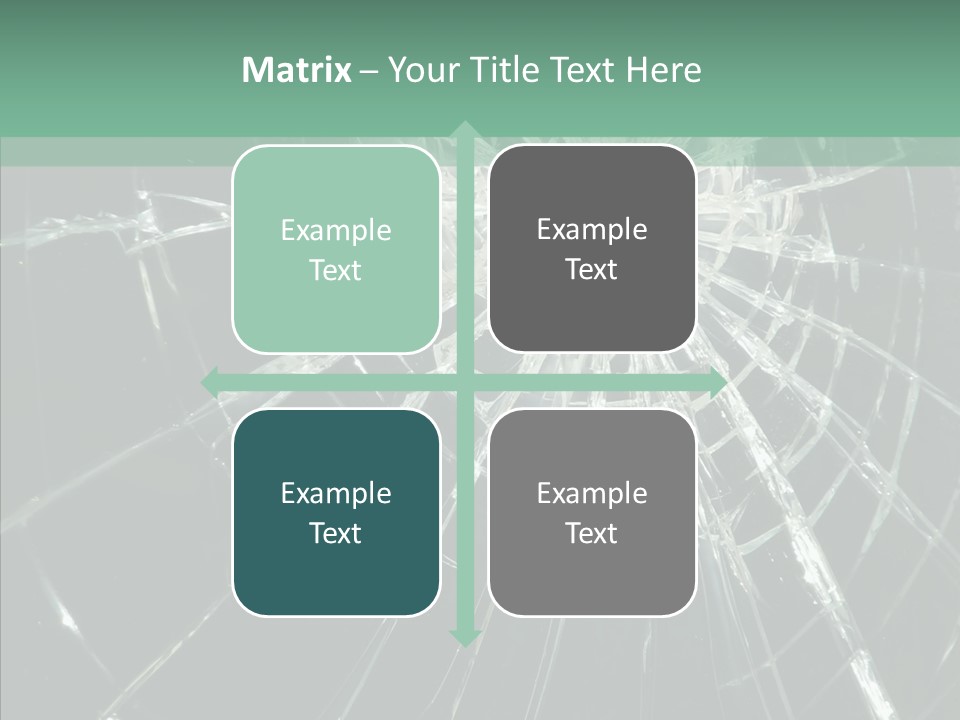 Cold Insecure Windshield PowerPoint Template