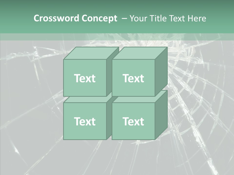 Cold Insecure Windshield PowerPoint Template