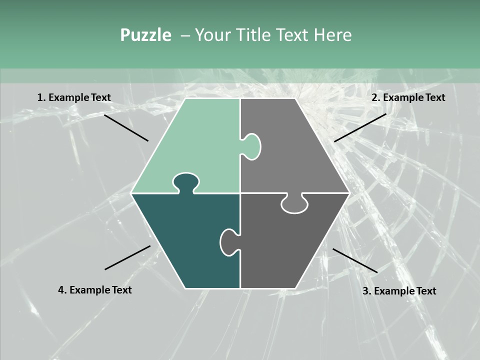 Cold Insecure Windshield PowerPoint Template