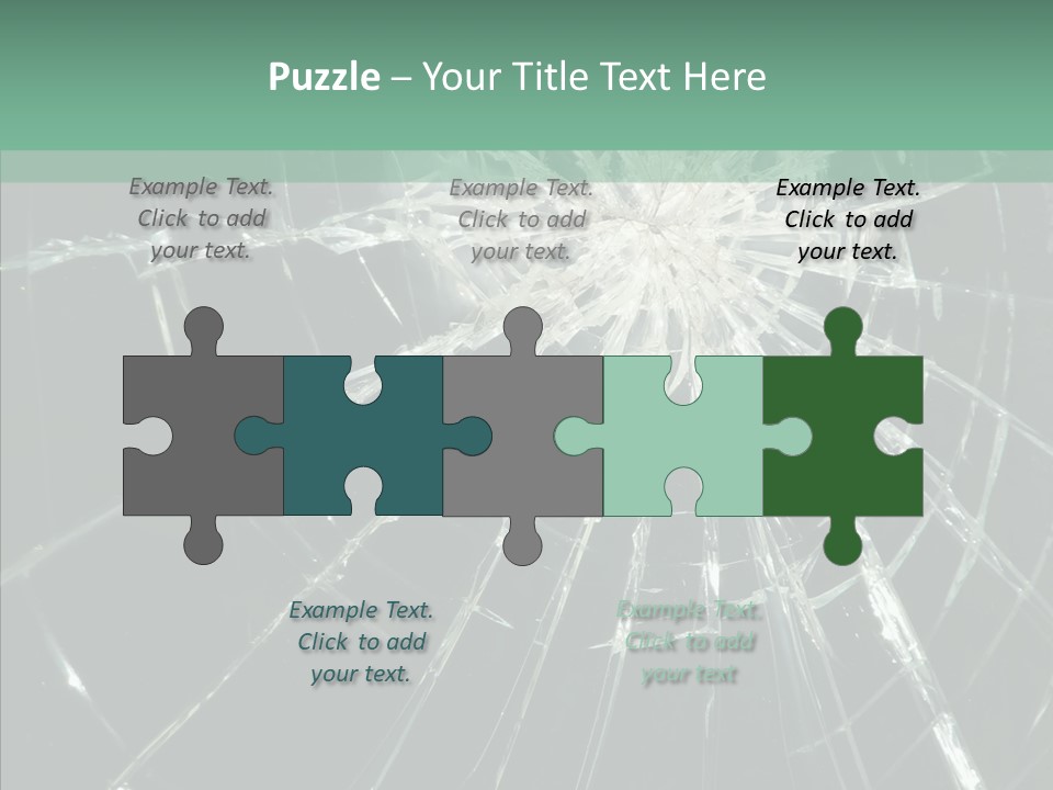 Cold Insecure Windshield PowerPoint Template