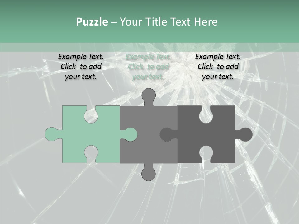 Cold Insecure Windshield PowerPoint Template