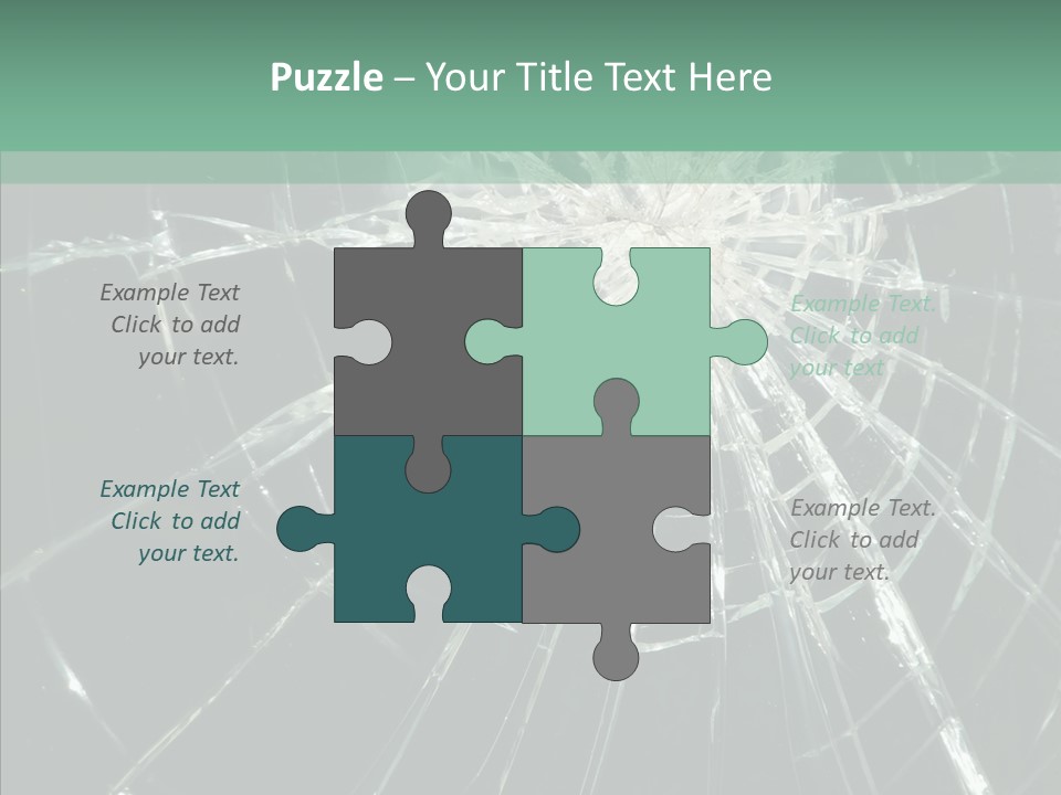 Cold Insecure Windshield PowerPoint Template