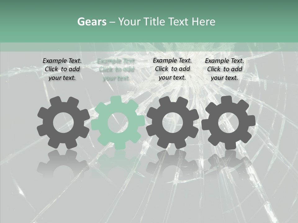 Cold Insecure Windshield PowerPoint Template