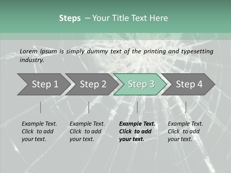 Cold Insecure Windshield PowerPoint Template
