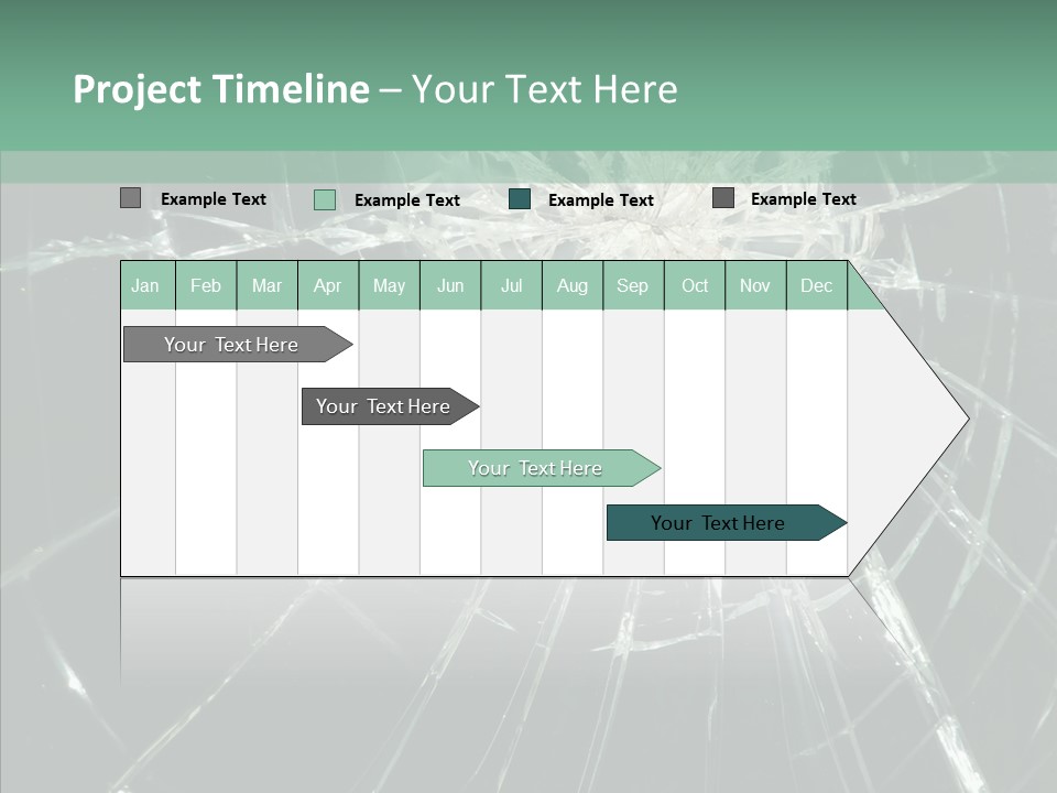Cold Insecure Windshield PowerPoint Template