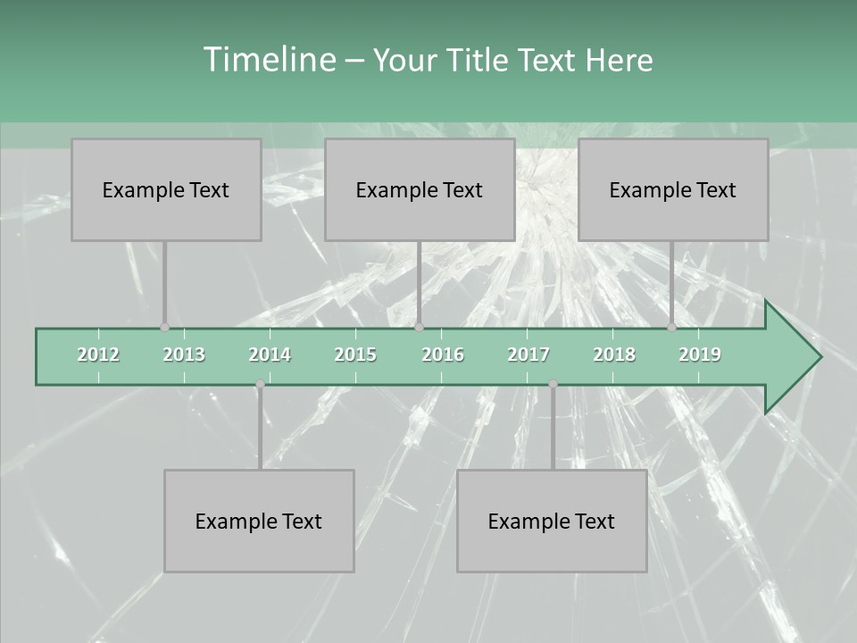 Cold Insecure Windshield PowerPoint Template