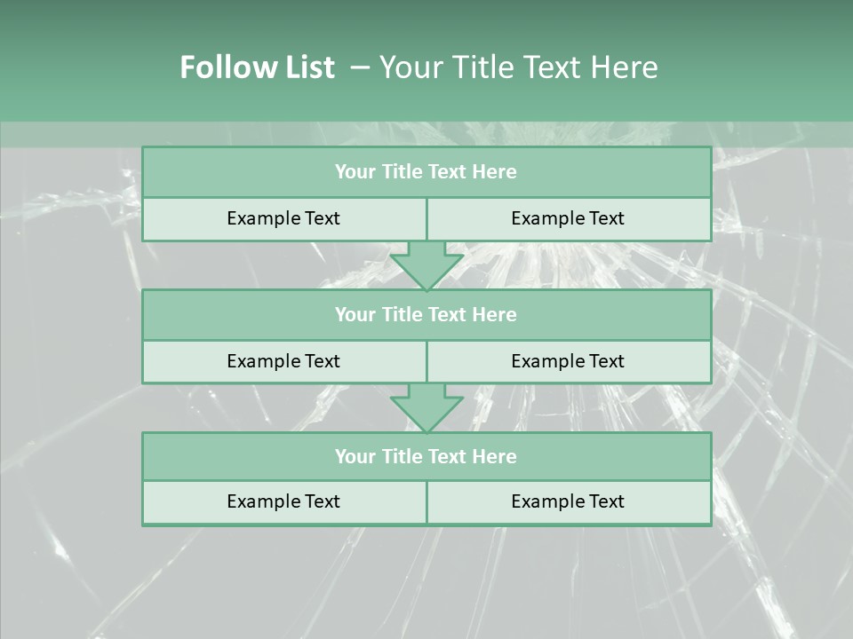 Cold Insecure Windshield PowerPoint Template