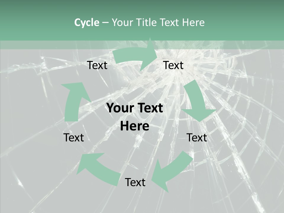 Cold Insecure Windshield PowerPoint Template