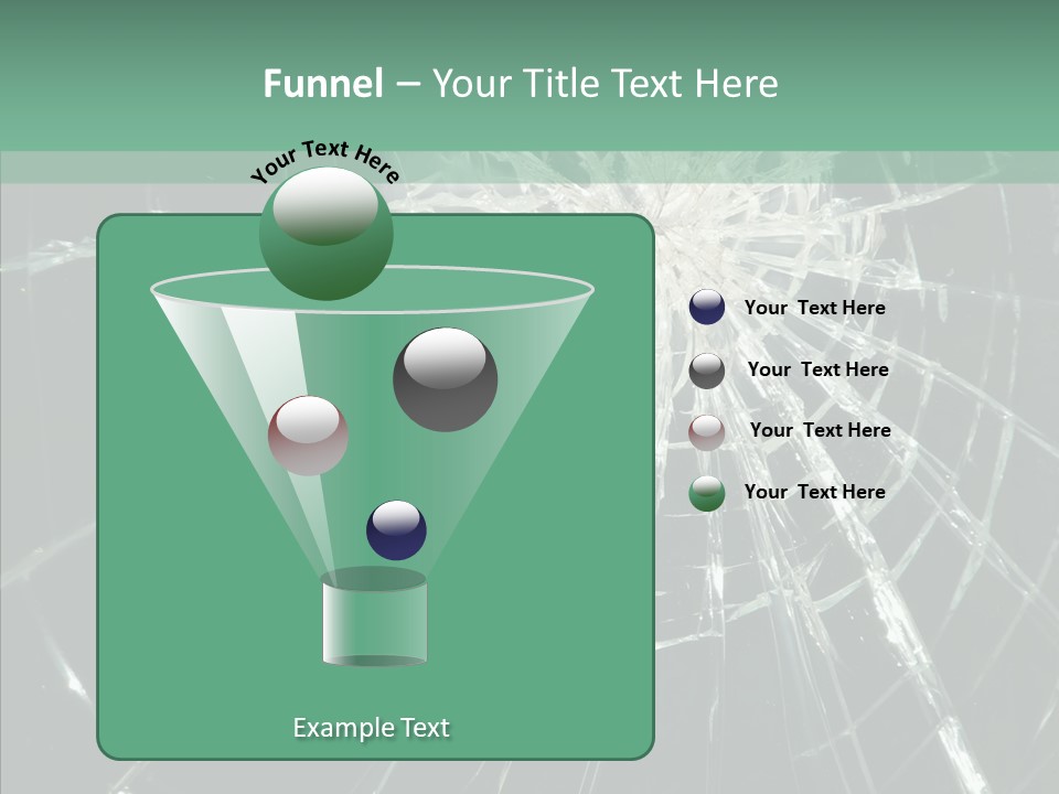 Cold Insecure Windshield PowerPoint Template
