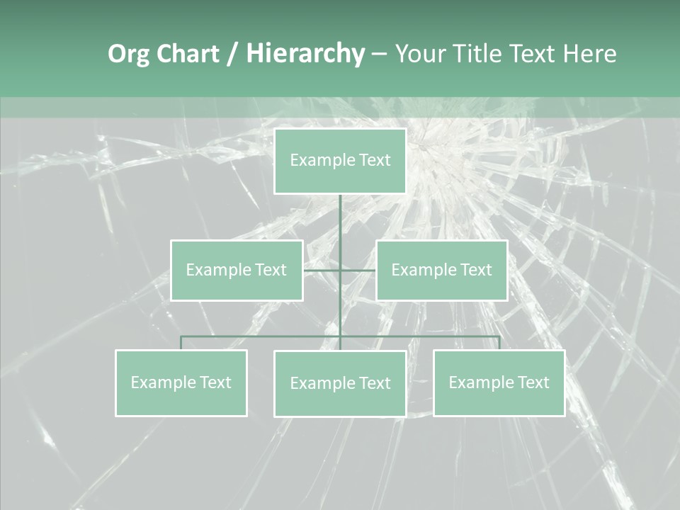Cold Insecure Windshield PowerPoint Template