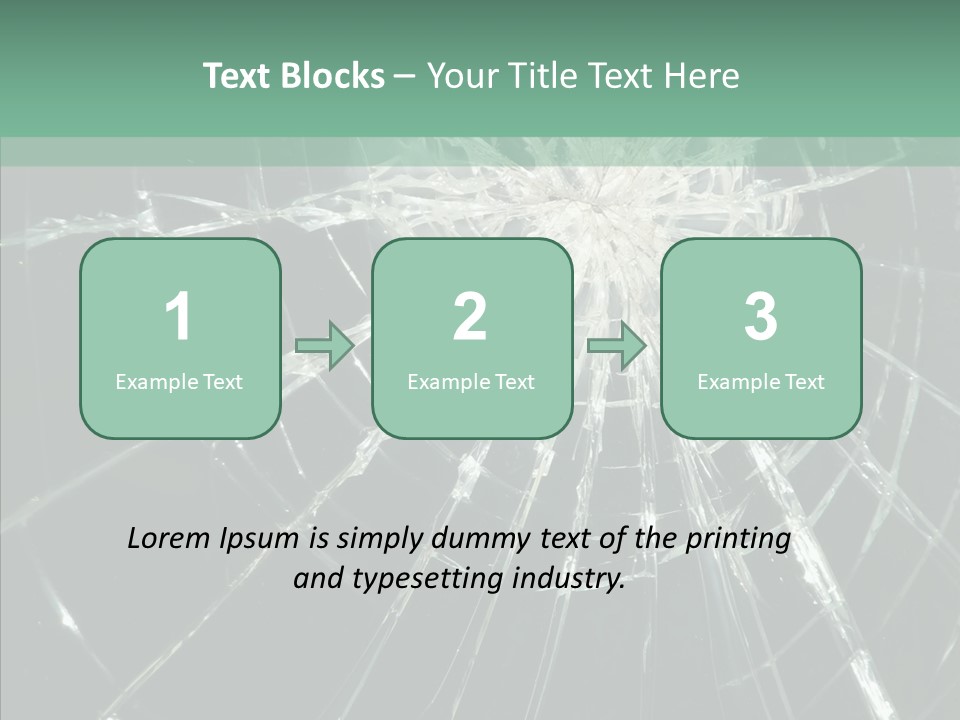 Cold Insecure Windshield PowerPoint Template