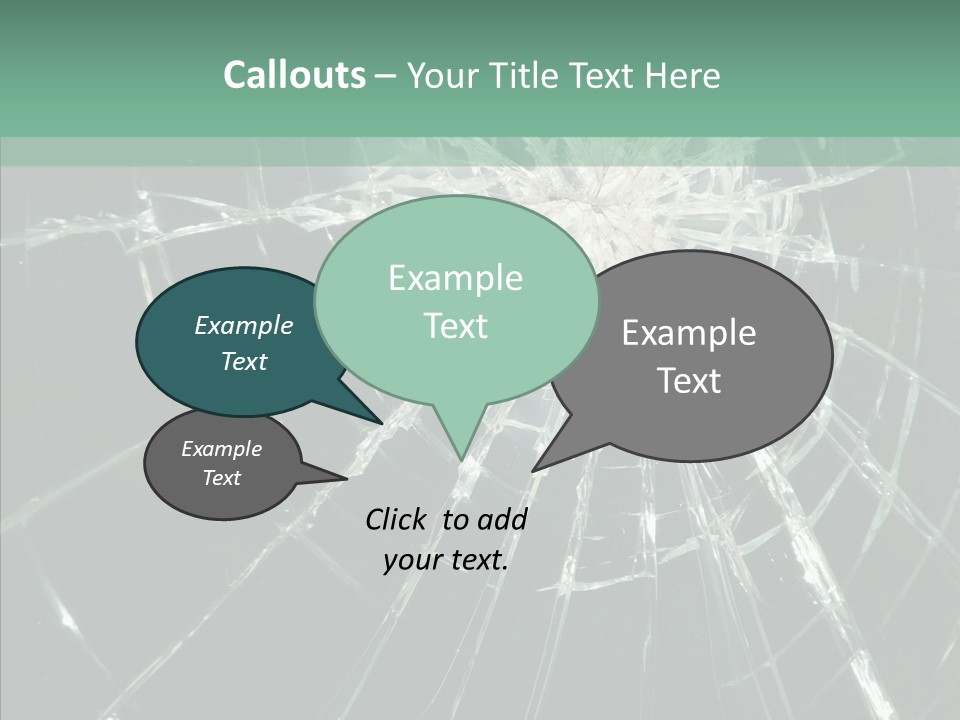 Cold Insecure Windshield PowerPoint Template
