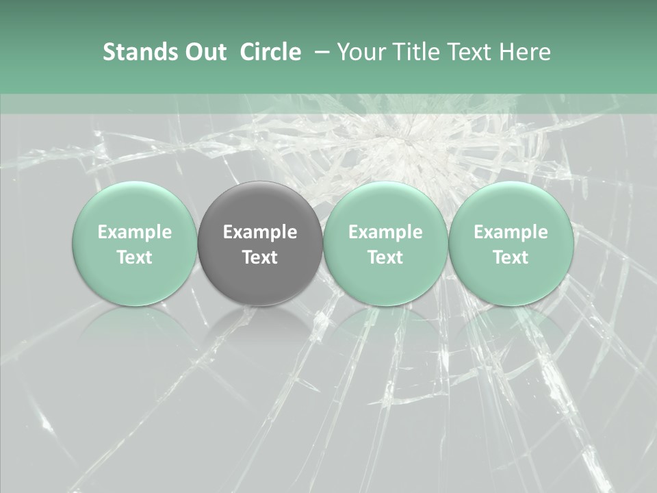 Cold Insecure Windshield PowerPoint Template