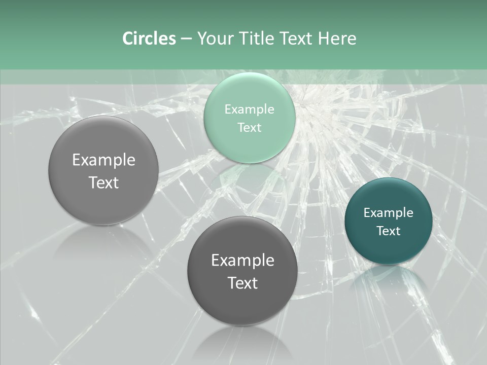 Cold Insecure Windshield PowerPoint Template